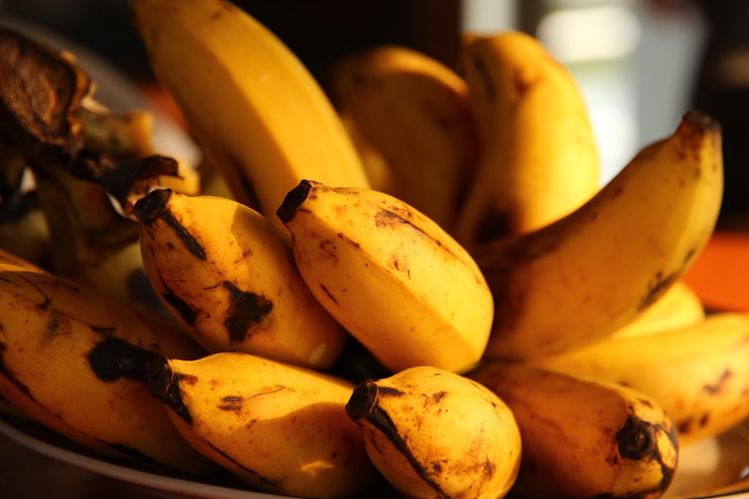 Photo Banana in fridge